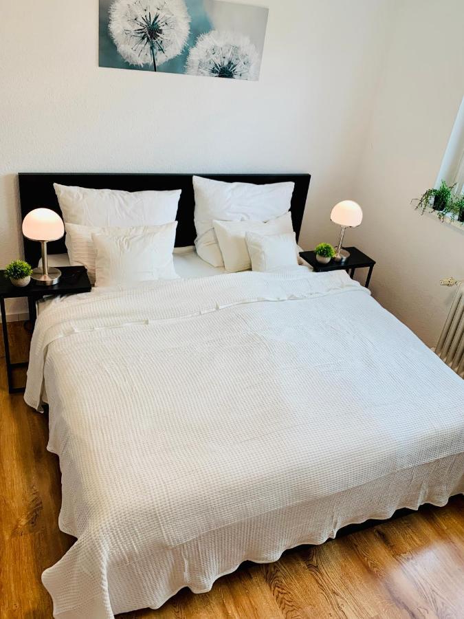 Direkte Uninaehe: Ferienwohnung Mit Grossem Doppelbett, Kuechenzeile Und Neu Renoviertem Badezimmer Homburg  Exteriér fotografie