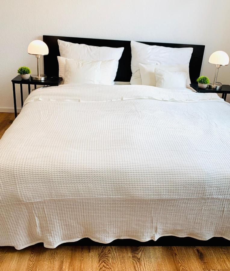 Direkte Uninaehe: Ferienwohnung Mit Grossem Doppelbett, Kuechenzeile Und Neu Renoviertem Badezimmer Homburg  Exteriér fotografie